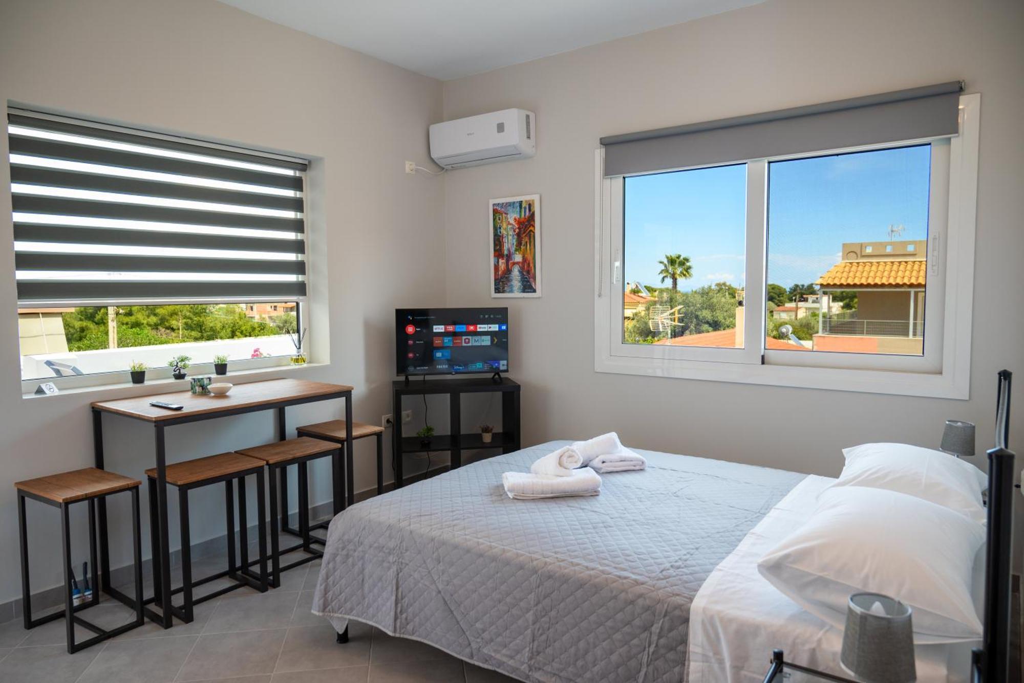 Airport Palmtree Apartments - 15Min From Airport Artemida  Exteriér fotografie