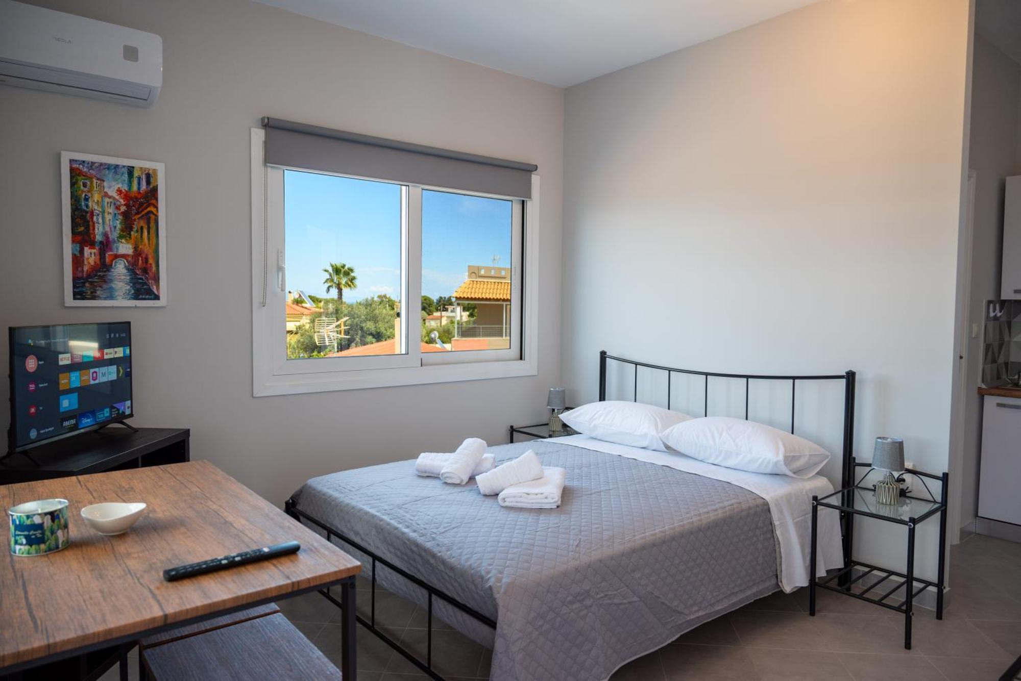 Airport Palmtree Apartments - 15Min From Airport Artemida  Exteriér fotografie