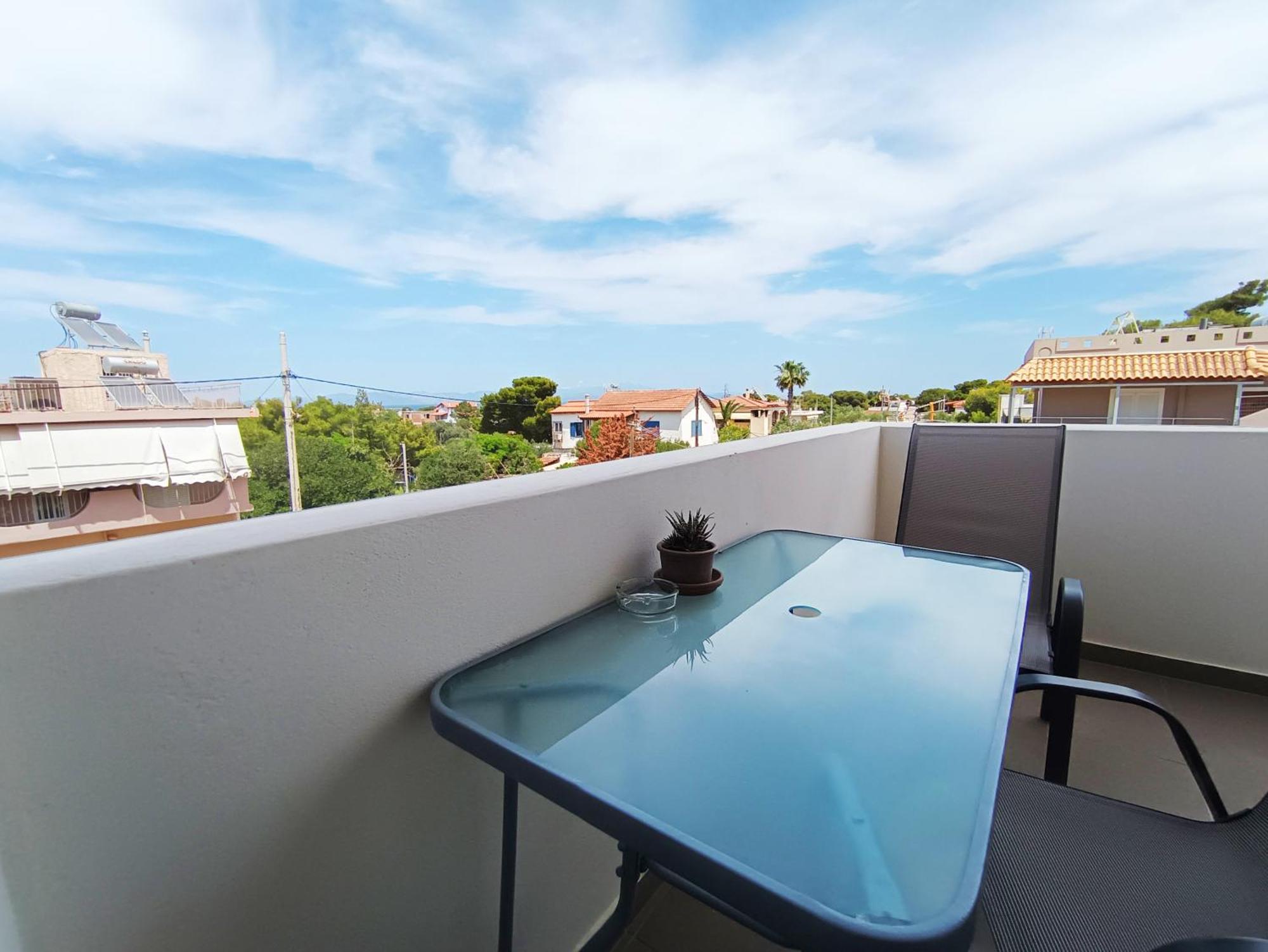 Airport Palmtree Apartments - 15Min From Airport Artemida  Exteriér fotografie